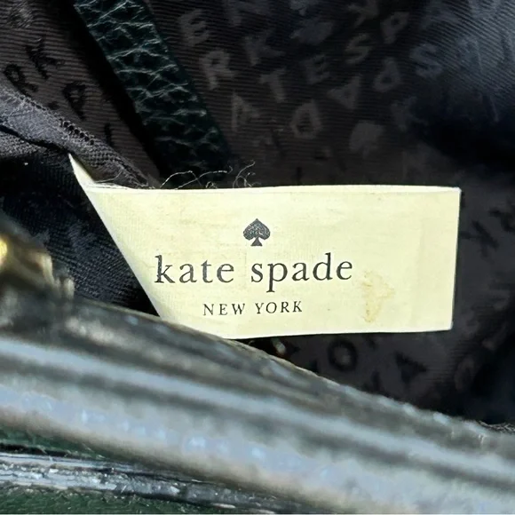 Kate Spade Black Textured Satchel - Picture 9 of 12